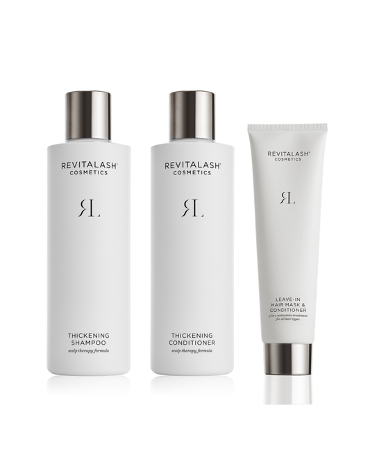 RevitaLash Shampoo, Conditioner & Leave-In Hair Mask Set