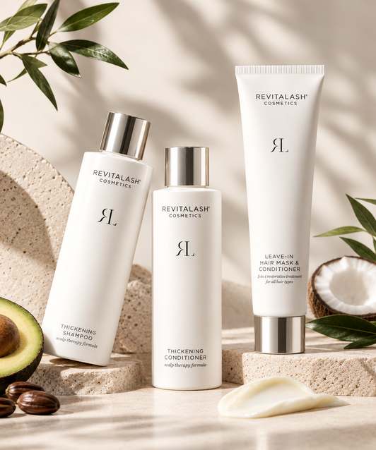 Shampoo, Conditioner & Leave-In Hair Mask Set